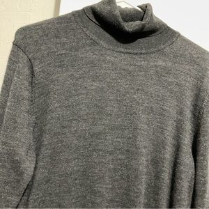 Muji Turtle neck sweater wool blend:Box 006: